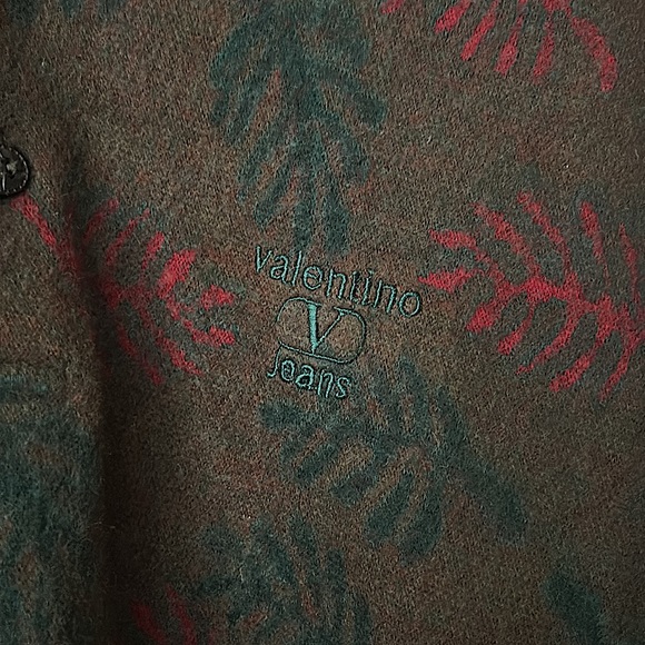 Valentino Jeans Men’s Brown Wool Long Sleeve Sweater Top **Size 50/US Sz L** - Picture 6 of 6